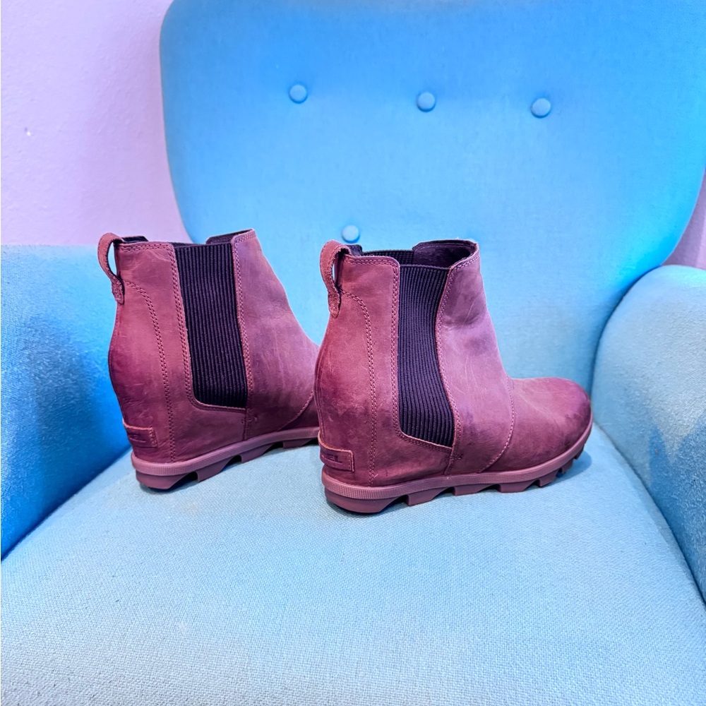 Sorel Women's Ankle Booties in Burgundy